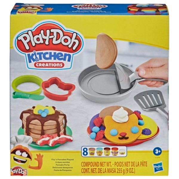Set de creație Hasbro Play-Doh FLIP N PANCAKES PLAYSET F1279 3+/ Multicolor photo 1