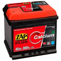 Авто аккумулятор Zap 45 Ah Plus 360 А 54565 360 AA