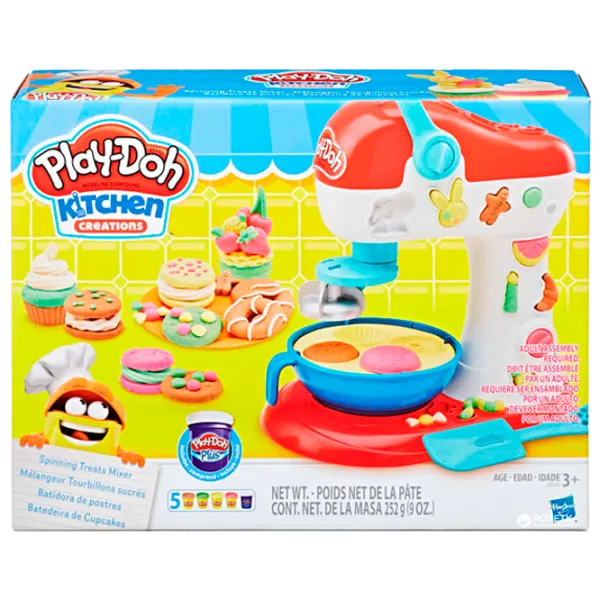 Креативный набор Hasbro Play-Doh SPINNING TREATS MIXER E0102 3+/ Разноцветный photo 1