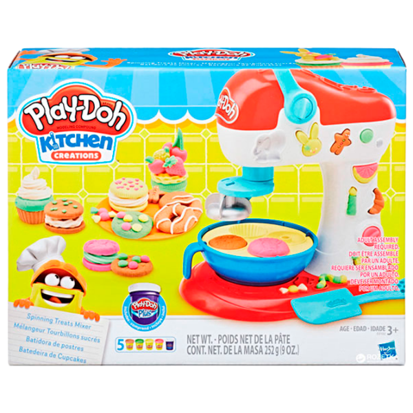 Креативный набор Hasbro Play-Doh SPINNING TREATS MIXER E0102 3+/ Разноцветный photo 1