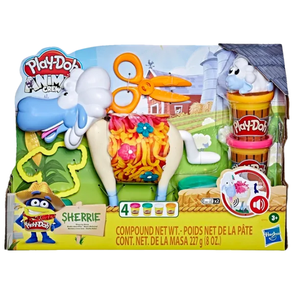 Set de creație Hasbro Play-Doh SHERRIE SHEARIN SHEEP E7773 3+/ Multicolor photo 1 Set de creație Hasbro Play-Doh SHERRIE SHEARIN SHEEP E7773 3+/ Multicolor photo 1