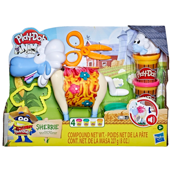 Set de creație Hasbro Play-Doh SHERRIE SHEARIN SHEEP E7773 3+/ Multicolor photo 1 Set de creație Hasbro Play-Doh SHERRIE SHEARIN SHEEP E7773 3+/ Multicolor photo 1