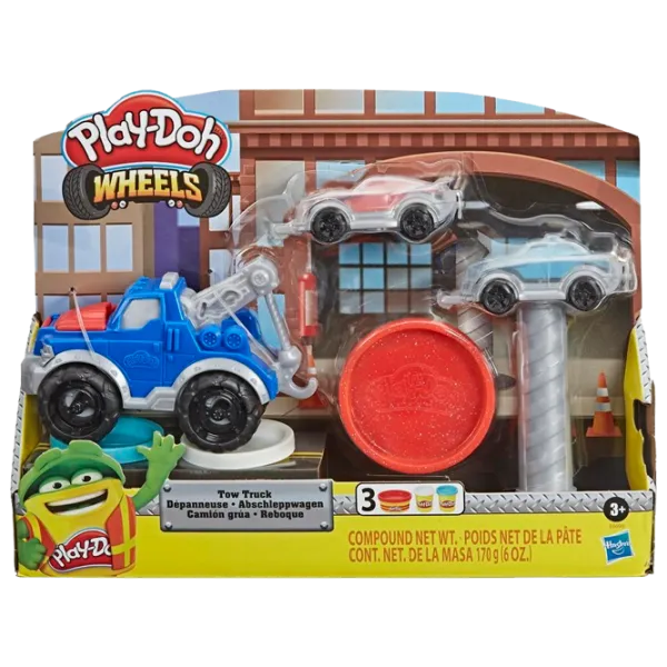 Креативный набор Hasbro Play-Doh Tow Truck E6690 3+/ Разноцветный photo 1 Креативный набор Hasbro Play-Doh Tow Truck E6690 3+/ Разноцветный photo 1