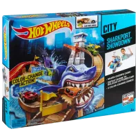 Pistă auto Hot Wheels Shark Chomps Cars BGK04 Multicolor