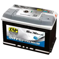 Acumulator auto Zap 80 Ah Silver Premium 760 А 58035 760 AA