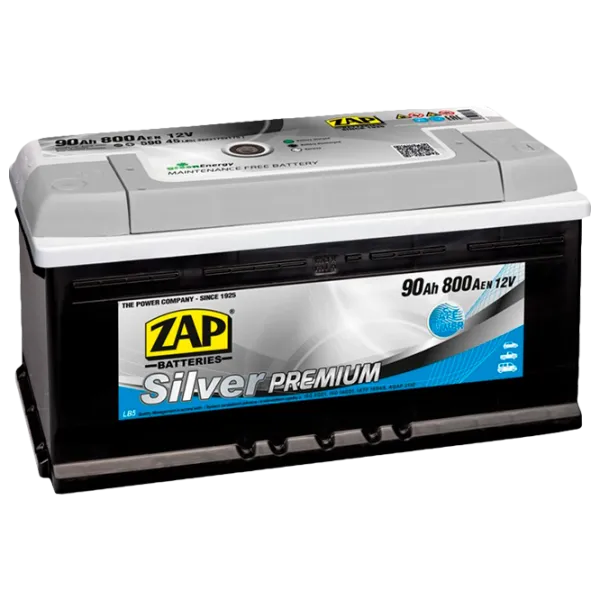 Авто аккумулятор Zap 90 Ah Silver Premium 800 А 59045 800 AA photo 1