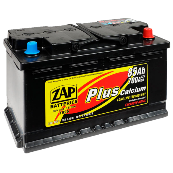 Авто аккумулятор Zap 85 Ah Plus 700 А 58542 800 AA photo 1