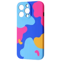 Чехол для смартфона Apple iPhone 13 Pro WAVE/ Back/ TPU/ Bright pink Синий