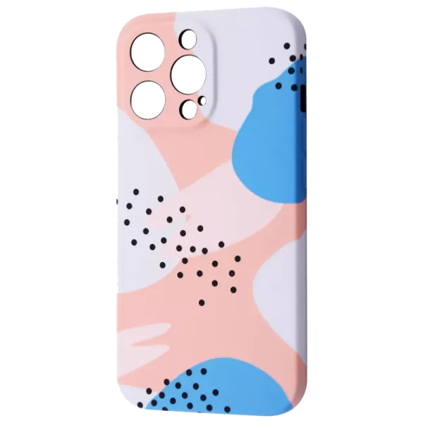 Husă pentru smartphone Apple iPhone 13 Pro WAVE/ Back/ TPU/ Blue Pink photo 1