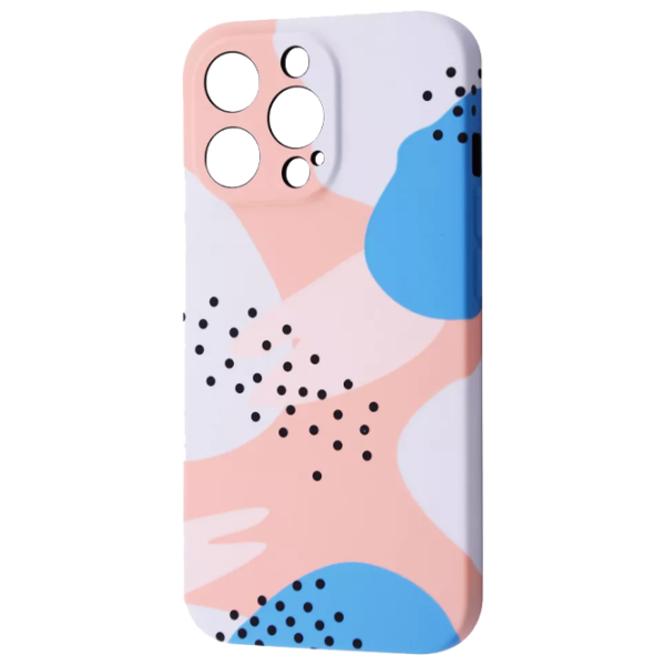 Husă pentru smartphone Apple iPhone 13 Pro WAVE/ Back/ TPU/ Blue Pink photo 1