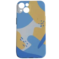 Чехол для смартфона Apple iPhone 13 WAVE/ Back/ TPU/ Желтый Синий