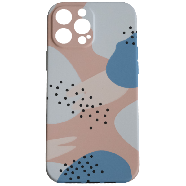 Чехол для смартфона Apple iPhone 13 Pro Max WAVE/ Back/ TPU/ Синий Розовый photo 1