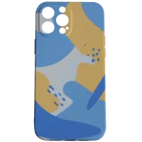 Husă pentru smartphone Apple iPhone 13 Pro Max WAVE/ Back/ TPU/ Yellow Blue