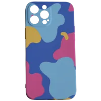 Husă pentru smartphone Apple iPhone 13 Pro Max WAVE/ Back/ TPU/ Bright pink Blue