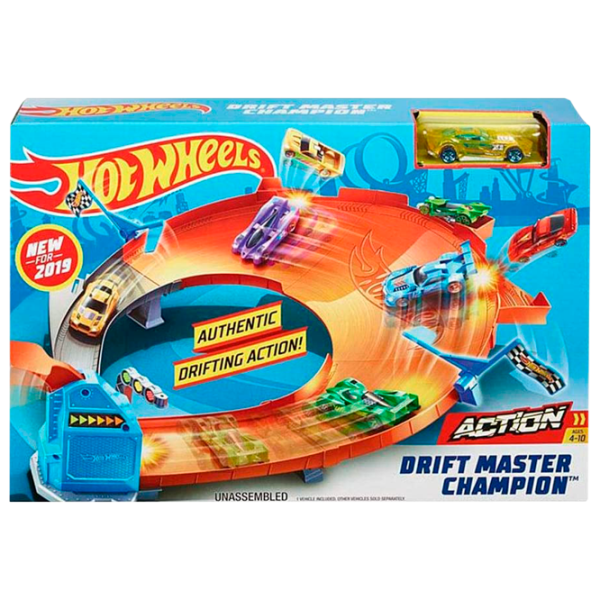 Pistă auto Hot Wheels Drift Master Champion Multicolor photo 1 Pistă auto Hot Wheels Drift Master Champion Multicolor photo 1
