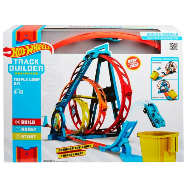 Pistă auto Hot Wheels Triple Loop Multicolor photo 1 Pistă auto Hot Wheels Triple Loop Multicolor photo 1