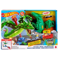 Авто-треки Hot Wheels Air Attack Dragon Разноцветный