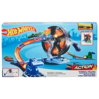 Авто-треки Hot Wheels Spinwheel Challenge Разноцветный