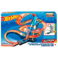 Авто-треки Hot Wheels Sky Crash Tower Разноцветный