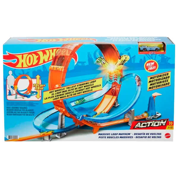 Авто-треки Hot Wheels Massive Loop GTV14 Разноцветный photo 1 Авто-треки Hot Wheels Massive Loop GTV14 Разноцветный photo 1