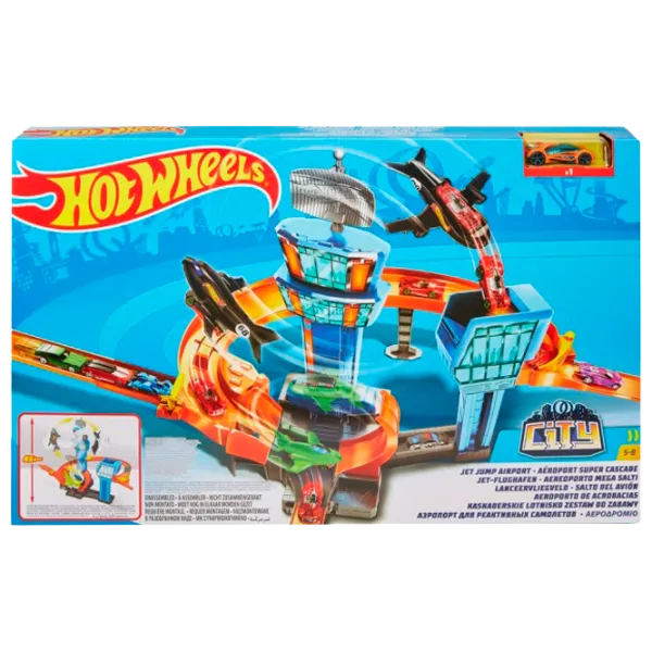 Авто-треки Hot Wheels Aeroport Super Cascade Разноцветный photo 1