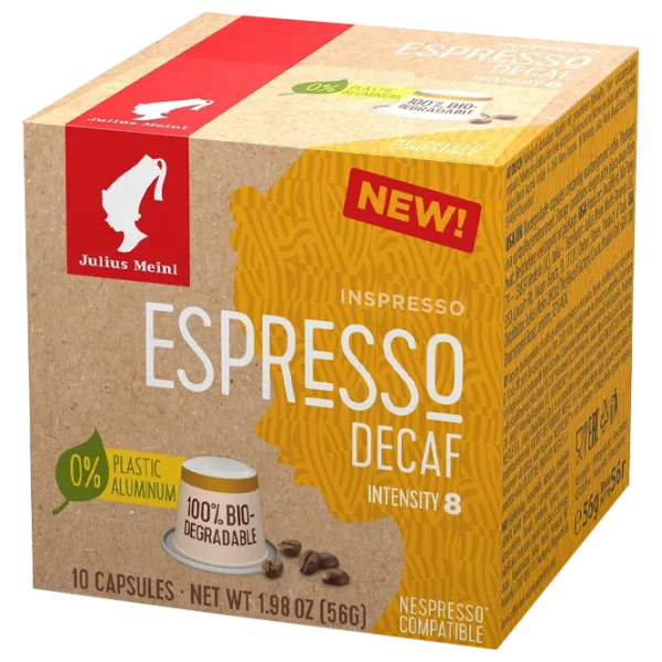 Кофе Julius Meinl Espresso Decaf Bio Капсулы/ Inspresso/ 10 капсул photo 1