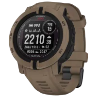 Ceas inteligent Garmin Instinct 2 Solar 0.9"/ 45 mm/ Coyote Tan - Coyote Tan/ 010-02627-04
