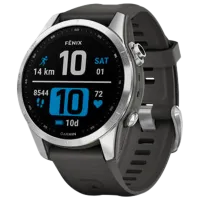 Ceas inteligent Garmin Fenix 7s 1.3"/ 010-02539-01/ Graphite Silver