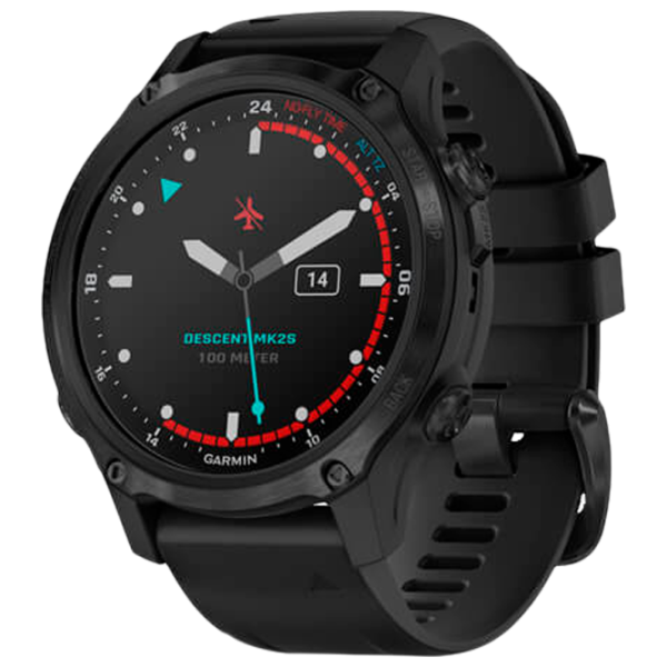 Ceas inteligent Garmin Descent Mk2S 1.2"/ 010-02403-04/ Black Carbon Grey photo 1