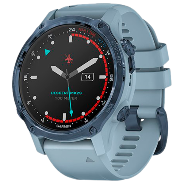 Ceas inteligent Garmin Descent Mk2S 1.2"/ 43 mm/ Blue -/ 010-02403-07 photo 1