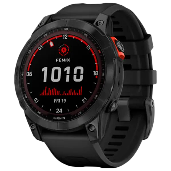 Умные часы Garmin Fenix 7X Solar 1.3"/ 010-02541-01/ Черный Серый photo 1