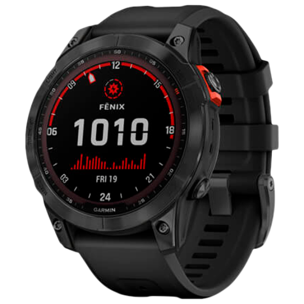 Умные часы Garmin Fenix 7X Solar 1.3"/ 010-02541-01/ Черный Серый photo 1