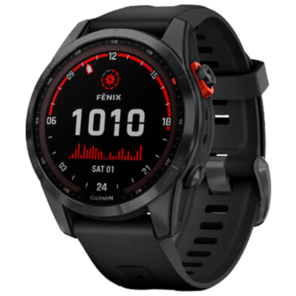 Умные часы Garmin Fenix 7s Solar 1.3"/ 33 мм/ Черный -/ 010-02539-13 photo 1