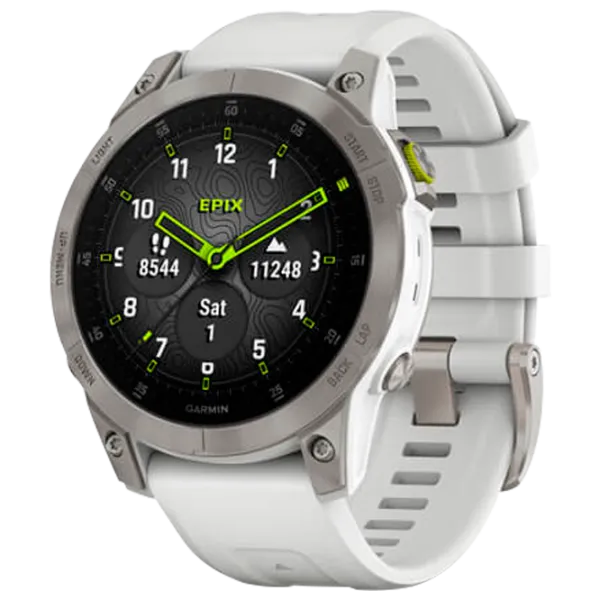 Умные часы Garmin Epix Gen 2 1.3"/ 010-02582-21/ Белый photo 1