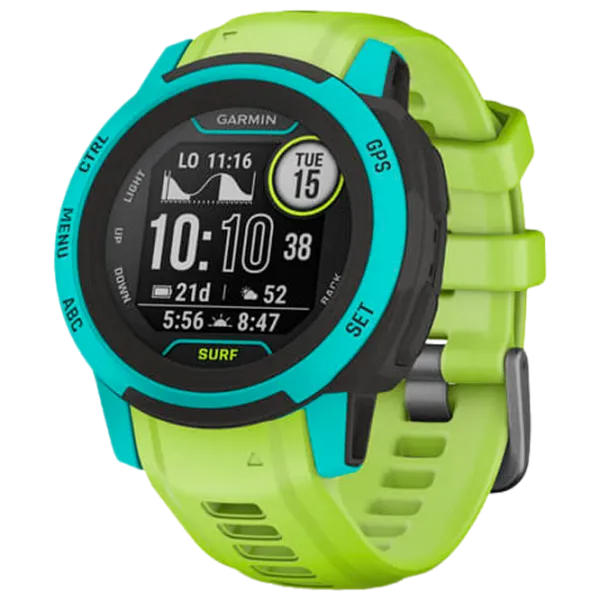 Ceas inteligent Garmin Instinct 2S 0.9"/ 45 mm/ Waikiki - Waikiki/ 010-02563-02 photo 1
