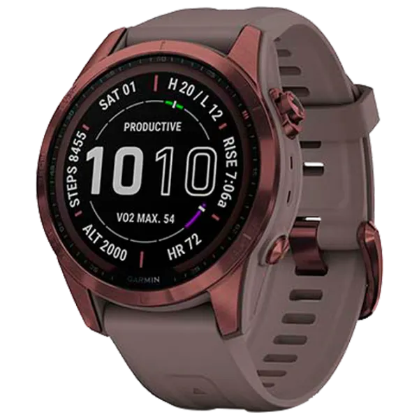 Умные часы Garmin Fenix 7s Sapphire Solar 1.3"/ 33 мм/ Бронзовый -/ 010-02539-29 photo 1
