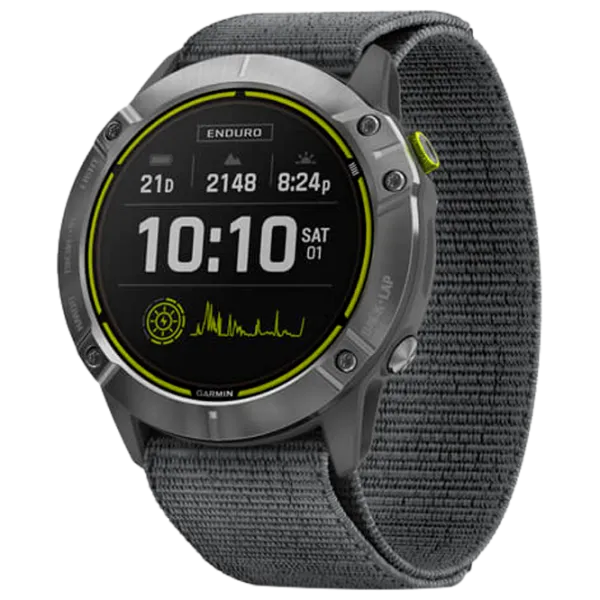 Ceas inteligent Garmin Enduro 1.4"/ 010-02408-00/ Silver Gray photo 1