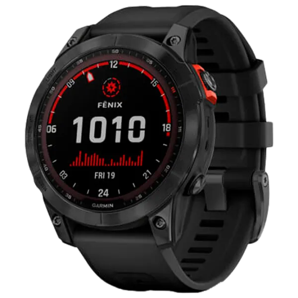 Умные часы Garmin Fenix 7 Solar 1.3"/ 33 мм/ Серый -/ 010-02540-11 photo 1