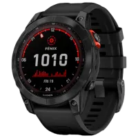 Умные часы Garmin Fenix 7 Solar 1.3"/ 33 мм/ Серый -/ 010-02540-11