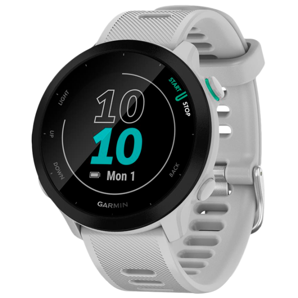 Ceas inteligent Garmin Forerunner 55 1.04"/ 010-02562-11/ Whitestone White photo 1