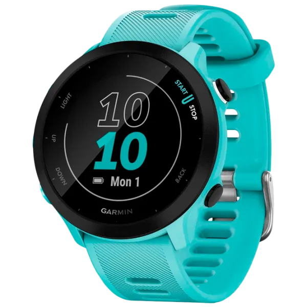 Умные часы Garmin Forerunner 55 1.04"/ 010-02562-12/ Aqua Синий photo 1