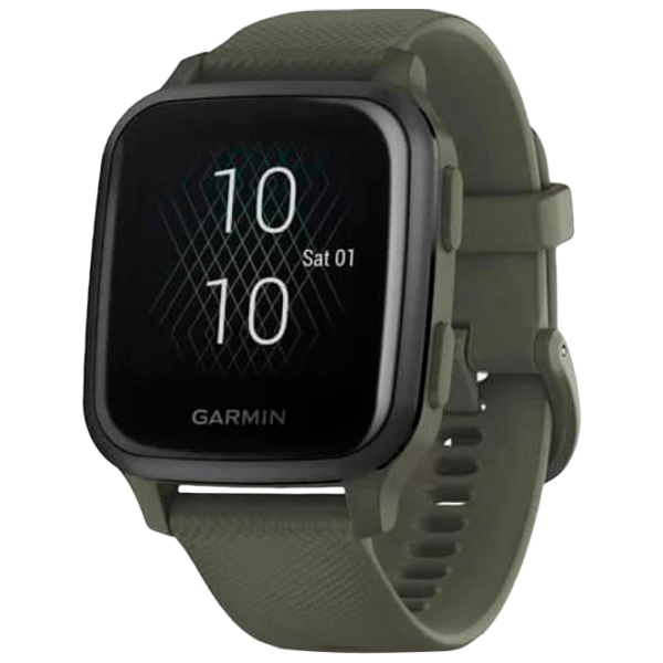 Умные часы Garmin Venu Sq – Music Edition 1.3"/ 010-02426-13/ Мох Зелёный photo 1