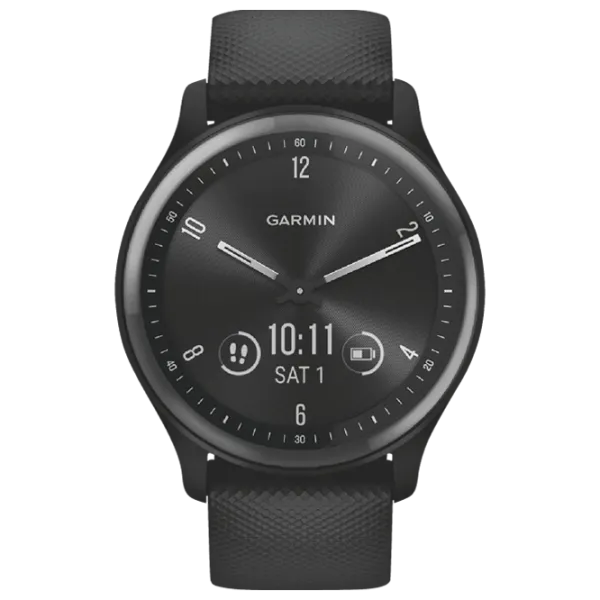 Умные часы Garmin Vivomove Sport 1.78"/ 010-02566-00/ Черный Черный photo 1