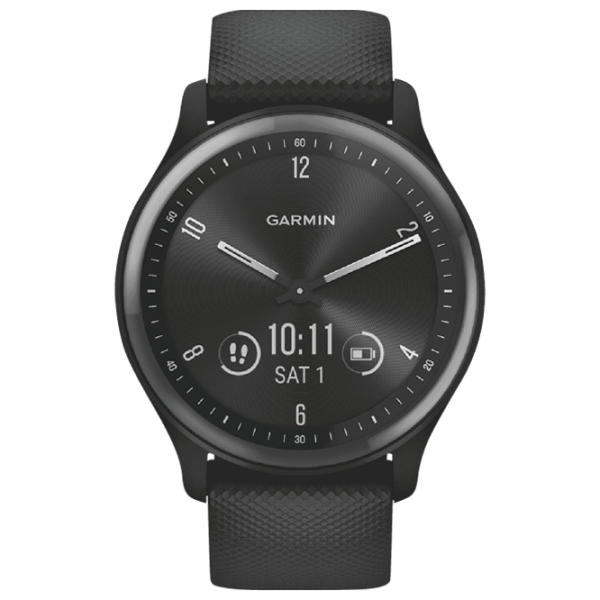 Умные часы Garmin Vivomove Sport 1.78"/ 010-02566-00/ Черный Черный photo 1