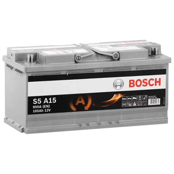 Acumulator auto Bosch Silver S5 A15 950A photo 1