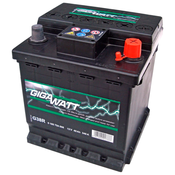 Авто аккумулятор Gigawatt 40AH S4 000 340 AA photo 1 Авто аккумулятор Gigawatt 40AH S4 000 340 AA photo 1
