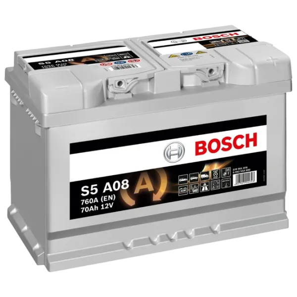 Авто аккумулятор Bosch S5 A08 760 AA photo 1