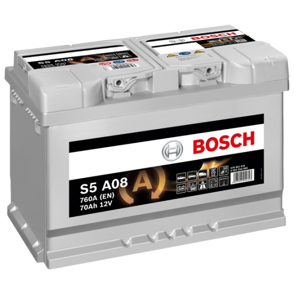 Авто аккумулятор Bosch S5 A08 760 AA photo 1
