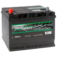 Авто аккумулятор Gigawatt 68AH S4 027 550A