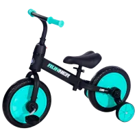 Bicicletă fără pedale Lorelli Runner 11" Metal/ Turquoise Black